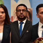 Los titulares del vice ministerio de seguridad, antinarcóticos y del director del SP, presentan los ejes de trabajo que realizarán