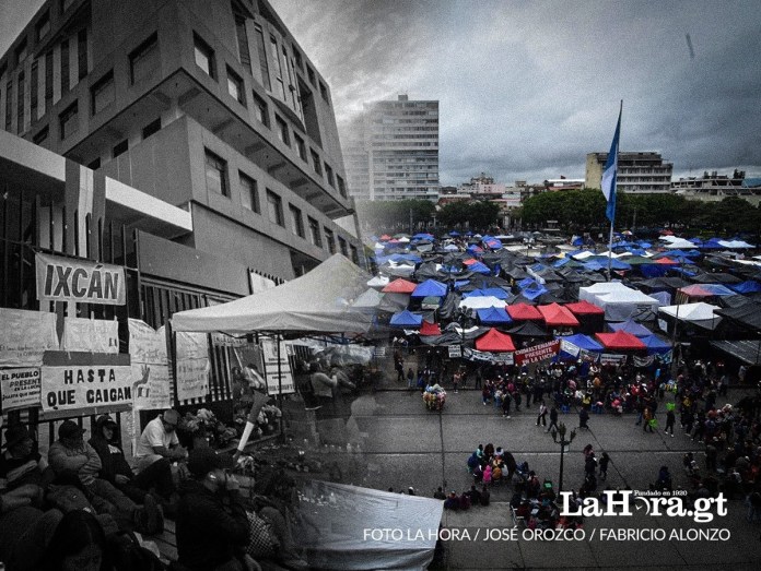 Plaza Central y Gerona. Foto La Hora:- José Orozco- Fabricio Alonzo.
