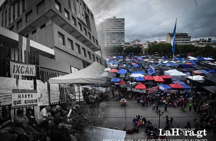 Plaza Central y Gerona. Foto La Hora:- José Orozco- Fabricio Alonzo.