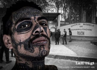 Rudy Francisco Alfaro Orozco, más conocido como "El Smurf", es un líder de rueda del Barrio 18 (B-18).