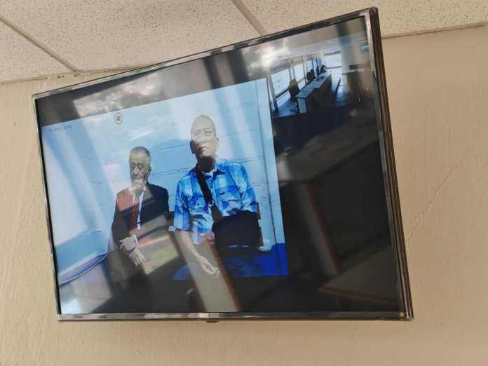 Héctor Romeo Ramos compareció a la audiencia vía videoconferencia. Foto La Hora: Cortesía