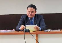 El juez Fredy Orellana ordenó investigar posibles anomalías en proceso de captura de sindicalista de TSE. Foto La Hora: Daniel Ramírez.