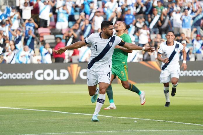 Así fueron los goles de Guatemala contra Guadalupe