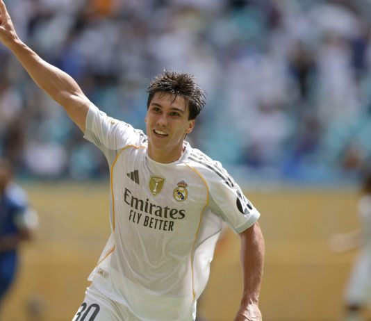 Gonzalo marcó el único gol del Real Madrid en su debut en el Mundial de Clubes y se convirtió en el primer anotador en la era Xabi Alonso