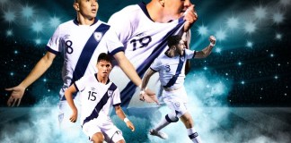 Guatemala: El calendario de la Azul y Blanco en Copa Oro 2025. Foto La Hora: Fedefut- Diseño Roberto Altán.