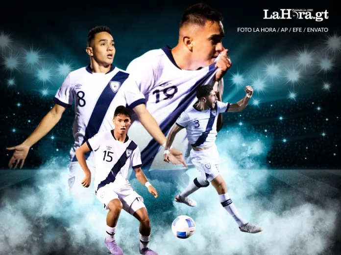 Guatemala (1) Guatemala: El calendario de la Azul y Blanco en Copa Oro 2025. Foto La Hora: Fedefut- Diseño Roberto Altán.