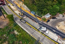Anuncian cierre parcial este jueves por obras finales de segundo puente en Carretera a El Salvador Carretera a El Salvador