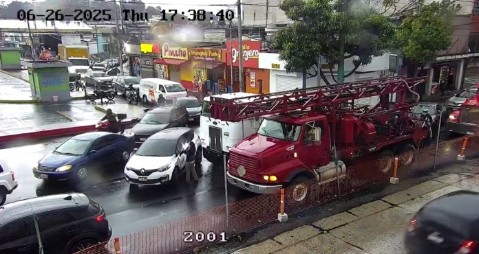Al menos cinco hechos de tránsito impactaron el tránsito este jueves