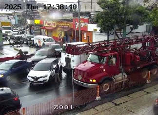 Al menos cinco hechos de tránsito impactaron el tránsito este jueves