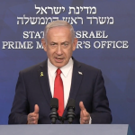 El primer ministro de Israel, Benjamín Netanyahu, ha elogiado este sábado la ofensiva estadounidense