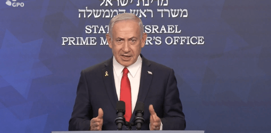 El primer ministro de Israel, Benjamín Netanyahu, ha elogiado este sábado la ofensiva estadounidense