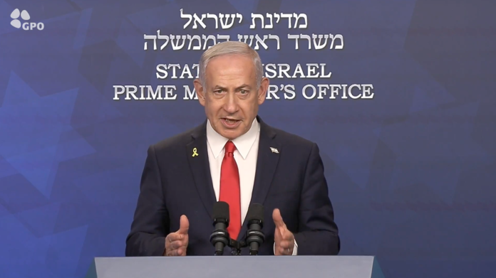 Israel El primer ministro de Israel, Benjamín Netanyahu, ha elogiado este sábado la ofensiva estadounidense