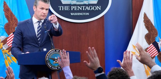 Jefe del Pentágono “Teherán debería escuchar al Presidente de los Estados Unidos”