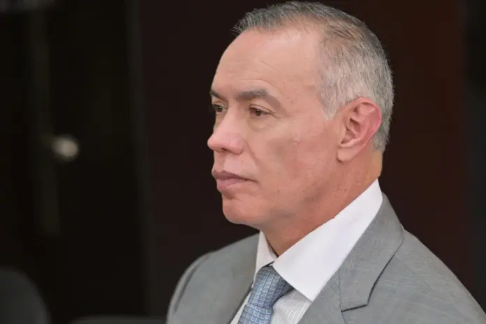 Juan de Dios Rodriguez MP pide ligar a proceso a Juan de Dios Rodriguez al caso Asalto al Ministerio de Salud. Foto La Hora: Fabricio Alonzo