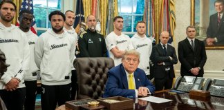 Los jugadores de la Juventus vivieron un momento incómodo durante su visita a Donald Trump en la Casa Blanca.