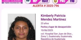 Caso Kimberly Mendez: Hospital San Juan de Dios asegura la jóven no ingreso al centro asistencial