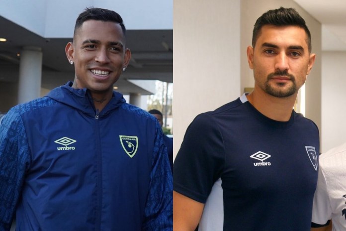 Kenderson Navarro y Luis Morán