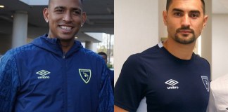 Kenderson Navarro y Luis Morán