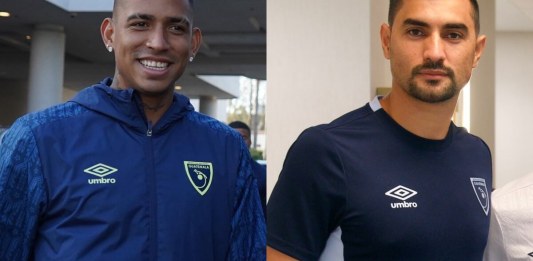 Kenderson Navarro y Luis Morán