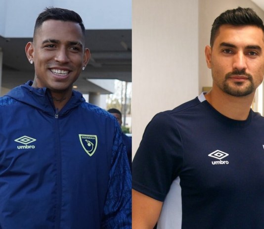 Kenderson Navarro y Luis Morán