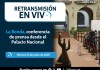 Retransmisión: La Ronda, conferencia de prensa desde el Palacio Nacional. Foto La Hora: Gobierno de Guatemala.