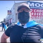 Migrantes en Los Ángeles muestran preocupación por las redadas de ICE. Foto La Hora: Rudy Samayoa.