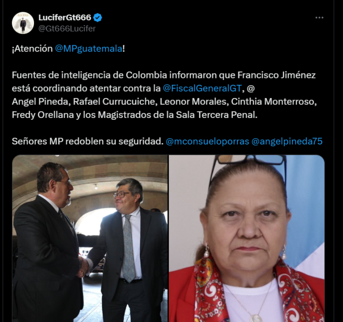 La cuenta de netcenter informó sobre un supuesto plan. Foto: La Hora.