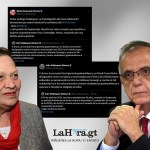 Consuelo Porras e Iván Velásquez cruzaron palabras por caso Odebrecht. Arte La Hora: Alejandro Ramírez