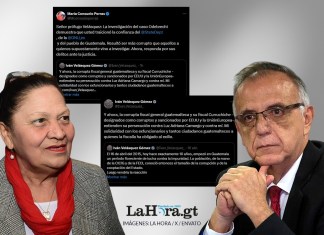 Consuelo Porras e Iván Velásquez cruzaron palabras por caso Odebrecht. Arte La Hora: Alejandro Ramírez
