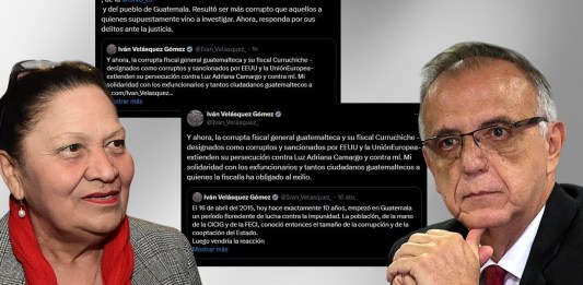 Consuelo Porras e Iván Velásquez cruzaron palabras por caso Odebrecht. Arte La Hora: Alejandro Ramírez