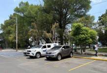 Agentes fiscales del MP se presentaron al campus central de la Usac para iniciar investigaciones. Foto La Hora: MP