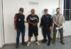 Presunto pandillero de la "MS" es expulsado del país. Foto La Hora: PNC.