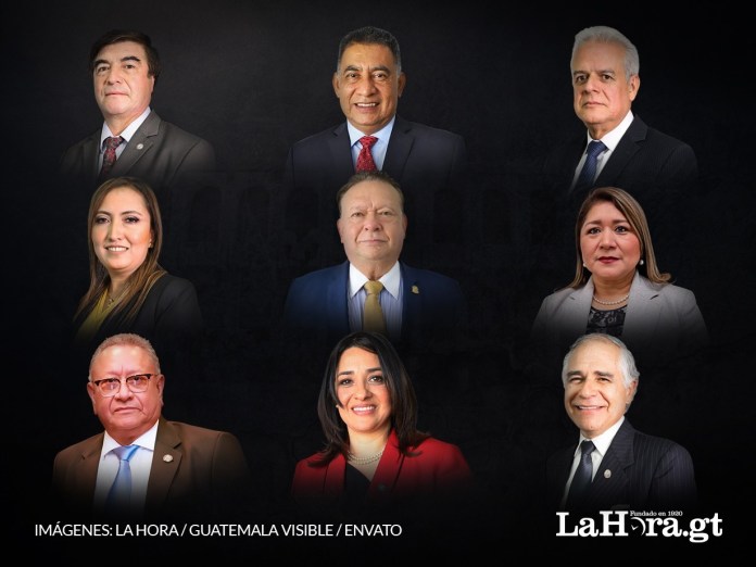 Magistrados de la CSJ. Arte La Hora: Alejandro Ramírez