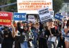 En videos: tercer día de las manifestaciones anti redadas en Los Ángeles, California