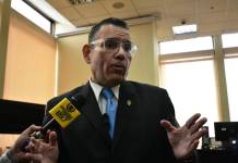 El MP solicitó la extinción de dominio de bienes vinculados a Manuel Baldizón. Foto La Hora: Daniel Ramírez