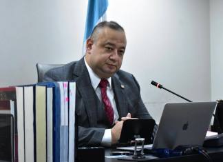 Juez Mario Hichos recibió el expediente del caso Acuerdos Fraudulentos. Foto La Hora: Daniel Ramírez