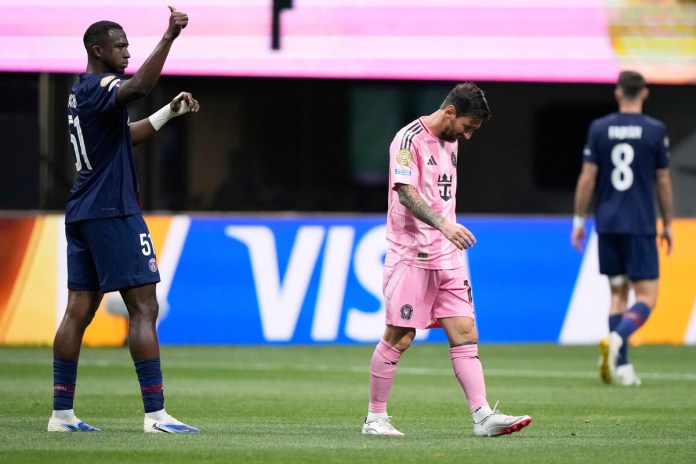 Messi Inter Miami vs PSG