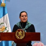 Ministra de Agricultura, Ganadería y Alimentación (MAGA), María Fernanda Rivera.