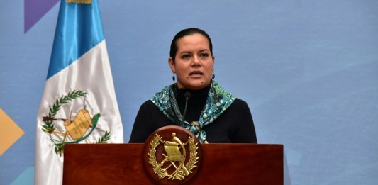 Ministra de Agricultura, Ganadería y Alimentación (MAGA), María Fernanda Rivera.