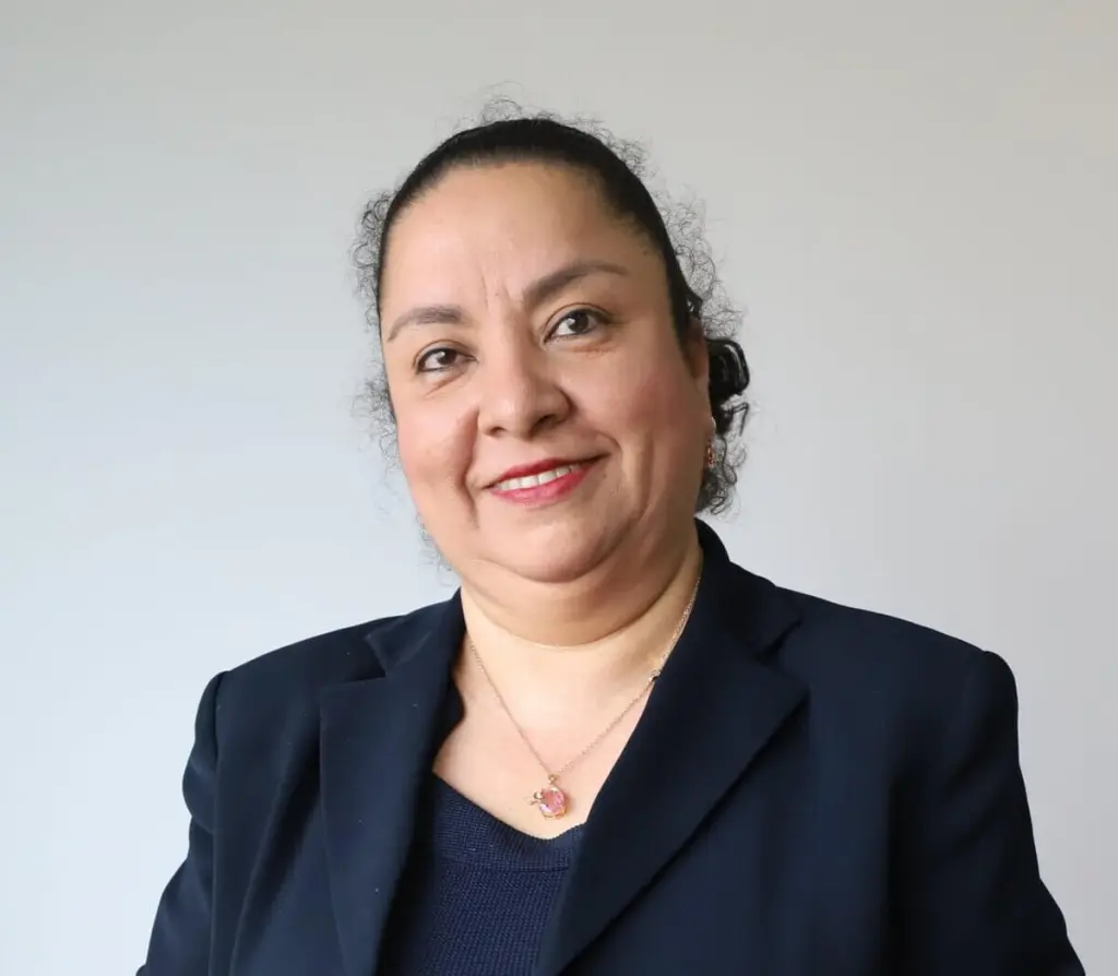 Mirna Caballeros, actual Vocal II de la Sala Segunda de Apelaciones de Mayor Riesgo. Foto La Hora: Guatemala Visible