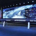 Presentación del misil Fattah, en Irán, en el año 2023. Foto La Hora: AP