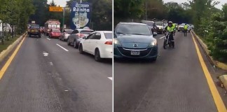 Fallece peatón atropellado en ruta Interamericana: Tránsito complicado hacia la ciudad capital Peatón atropellado en ruta Interamericana: Tránsito complicado hacia la ciudad capital. Foto La Hora: Captura de Pantalla.