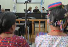 Tribunal de Mayor Riesgo B ordenó al Estado de Guatemala el pago de resarcimiento a favor de las víctimas. Foto La Hora: Fabricio Alonzo
