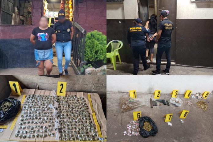 Dos presuntas narcomenudistas fueron capturadas luego de allanamientos realizados por denuncias realizadas en la plataforma Cirme Stoppers.