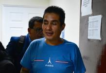 Nestor Chur señalado del robo de medicamentos en el hospital San Juan de Dios. Foto La Hora: Daniel Ramírez