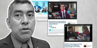 Rafael Curruchiche habla de abusos pasados para justificar los actuales Según el fiscal, los abusos iniciaron con la "mediatización" de casos, que realizaba el Ministerio Púbico y la desaparecida CICIG. Arte La Hora: Alejandro Ramírez