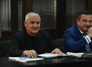 El expresidente Otto Pérez Molina ya no esta obligado a pagar la reparación digna en el caso Cooptación del Estado. Foto La Hora: Daniel Ramírez