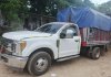 Localizan paquete con presunta cocaína en pickup con placas de origen mexicano. Foto La Hora: PNC.