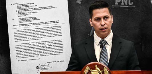 El Ministerio de Gobernación (Mingob), pide comprensión por parte de agentes de la PNC ante nueva estandarización del plan de trabajo que aumenta días de servicio.