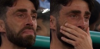 Rafel Pol, entre lágrimas: el asistente de Luis Enrique celebra la Champions con PSG tras una dura pérdida. Foto La Hora: Captura de Pantalla.